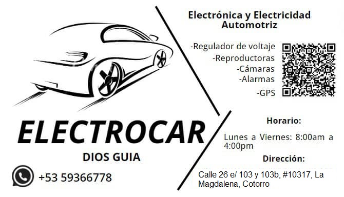 Electrocar Dios Guía